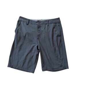 O'NEILL HYBRID Mens lightweight, dark Gray Shorts, Size 32, quick dry; swim